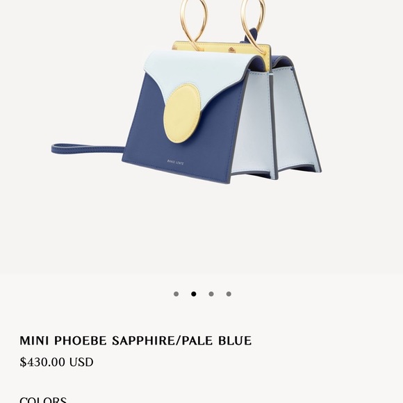 Danse lente mini phoebe sapphire blue - Picture 3 of 4